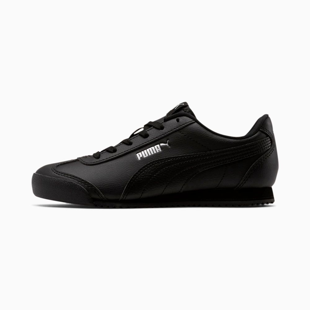 Puma Turino Bőr Fiú Sportcipő - Fekete ( Hungary - ZTLDB1083 )